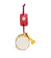 Harrods Wooden Drum Tree Decoration In Multi