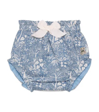 Harrods Kids'  Woodland Print Bloomers In Blue