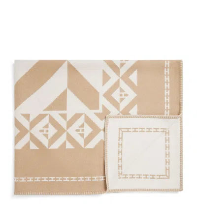 Harrods Wool-cashmere Throw