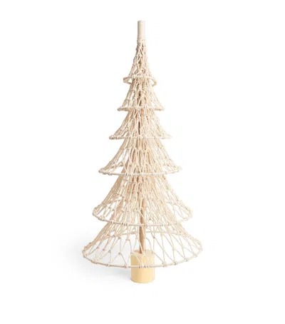 Harrods Woven Christmas Tree In Beige