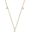 Harrods Yellow Gold And Diamond Necklace In Gold