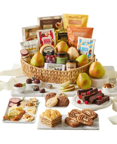 Harry & David Holiday Deluxe Hearthside Gift Basket, 27-pc. In Brown