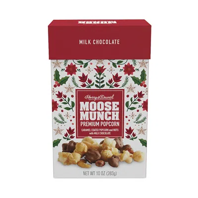 Harry & David Holiday Moose Munch, Milk Chocolate