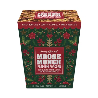 Harry & David Holiday Moose Munch Popcorn, 30 Oz.