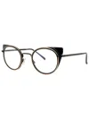 Harry Lary Devily Unisex Eyeglasses - Mini Design In Black