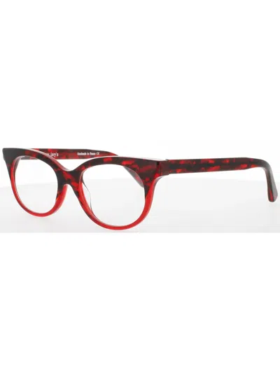 Harry Lary Stylish Women's Eyeglasses - Vampiry Design In Red