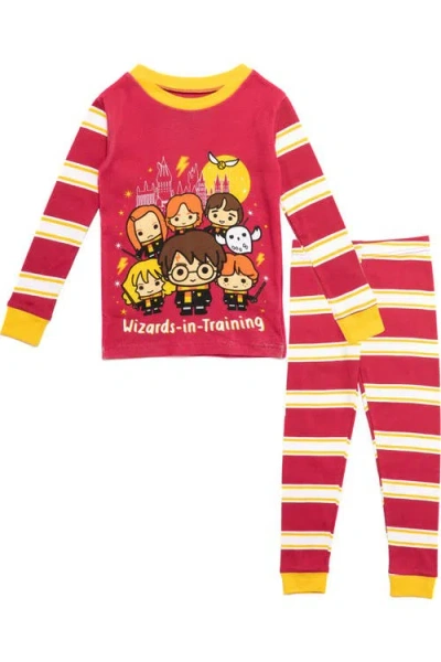 Harry Potter Kids'  2-piece Pajama Set In  Red