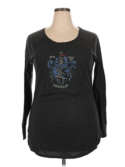 Pre-owned Harry Potter 3/4 Sleeve T-shirt In Black