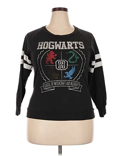 Pre-owned Harry Potter 3/4 Sleeve T-shirt In Black