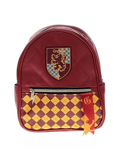 Pre-owned Harry Potter Backpack In Burgundy