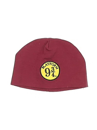 Pre-owned Harry Potter Babies' Beanie Hat In Burgundy