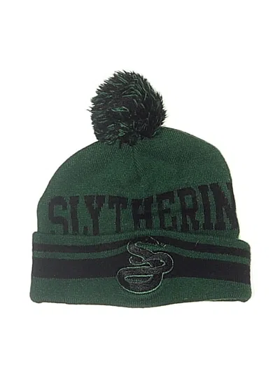Pre-owned Harry Potter Kids' Beanie Hat In Green