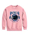 Harry Potter Big Girls Ravenclaw Graphic Raglan Top In Pink