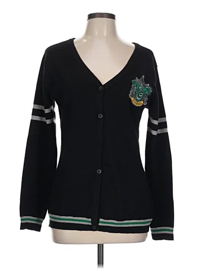 Pre-owned Harry Potter Cardigan Sweater In Black