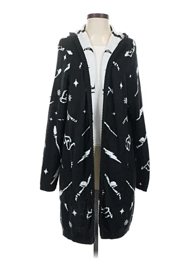 Pre-owned Harry Potter Cardigan Sweater In Black