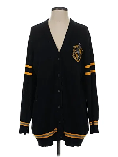 Pre-owned Harry Potter Cardigan Sweater In Black