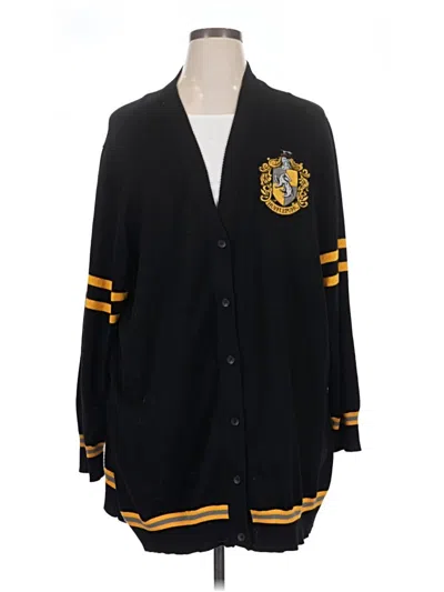Pre-owned Harry Potter Cardigan Sweater In Black