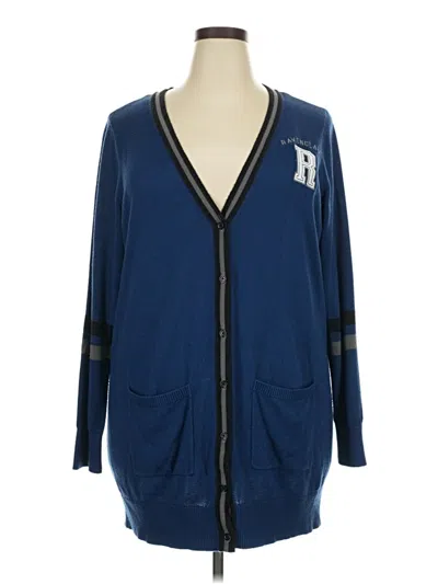 Pre-owned Harry Potter Cardigan Sweater In Blue