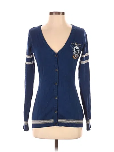 Pre-owned Harry Potter Cardigan Sweater In Blue