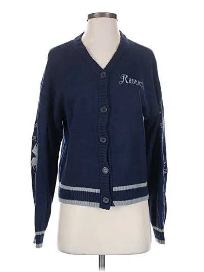 Pre-owned Harry Potter Cardigan Sweater In Blue