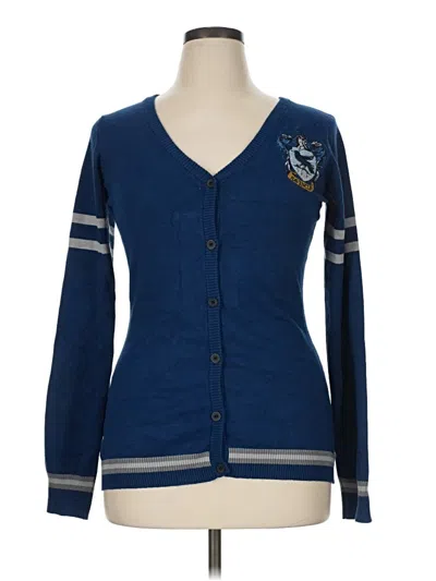 Pre-owned Harry Potter Cardigan Sweater In Blue