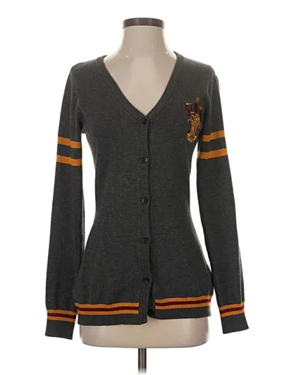 Pre-owned Harry Potter Cardigan Sweater In Gray