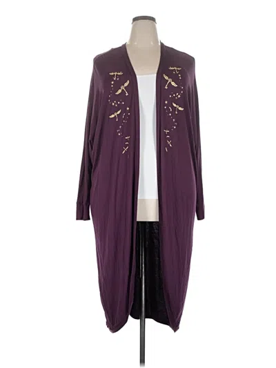 Pre-owned Harry Potter Cardigan Sweater In Purple