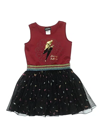 Pre-owned Harry Potter Kids' Dress In Burgundy