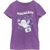 Harry Potter Girl's  The Magic Letter  Graphic T-shirt In Purple