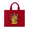 Harry Potter Gryffindor Crest Sherpa Travel Tote With Trolley Strap In White