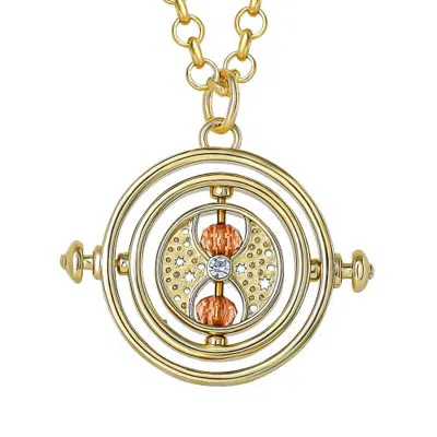 Harry Potter Kids'  Hermione Time Turner Necklace For Women, 18"+2" In Gold