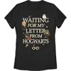 Harry Potter Letter From Hogwarts  Graphic T-shirt In Black