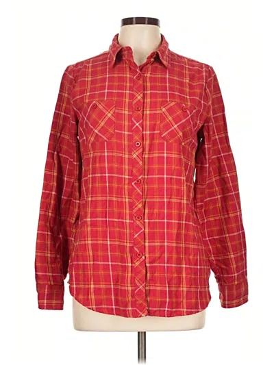Pre-owned Harry Potter Long Sleeve Button Down Shirt In Red