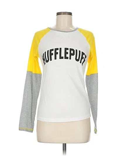 Pre-owned Harry Potter Long Sleeve T-shirt In Yellow