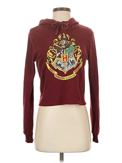 Pre-owned Harry Potter Long Sleeve T-shirt In Burgundy