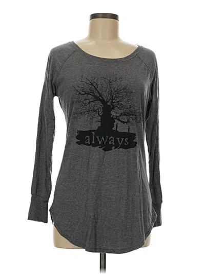 Pre-owned Harry Potter Long Sleeve T-shirt In Gray