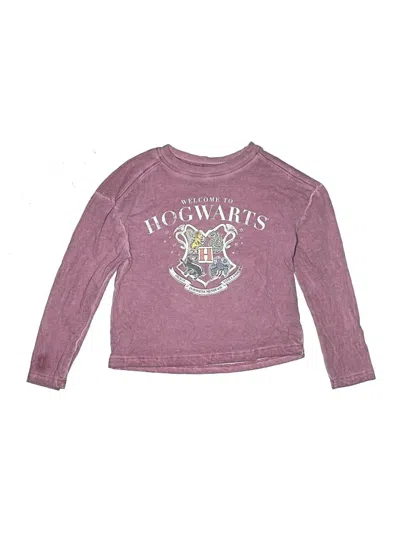 Pre-owned Harry Potter Kids' Long Sleeve T-shirt In Pink