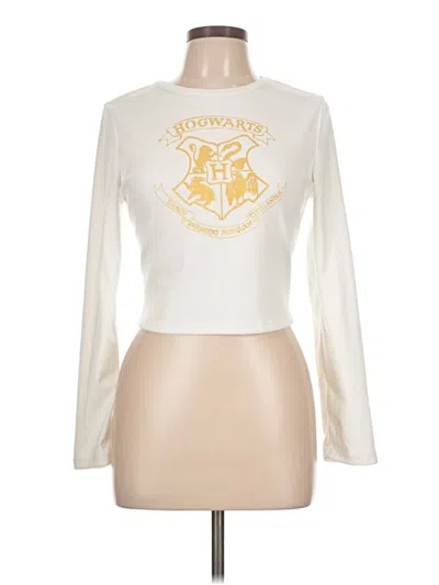 Pre-owned Harry Potter Long Sleeve T-shirt In White