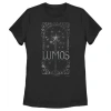 Harry Potter Lumos Happiness Spell  Graphic T-shirt In Black