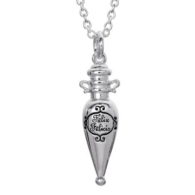 Harry Potter Necklace Official License, Felix Felicis Potion Pendant, 18" In Metallic
