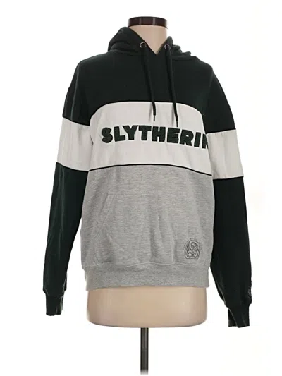 Pre-owned Harry Potter Pullover Hoodie In Gray