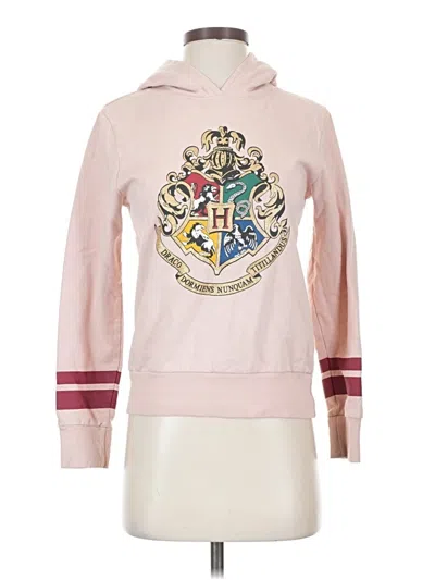 Pre-owned Harry Potter Pullover Hoodie In Pink