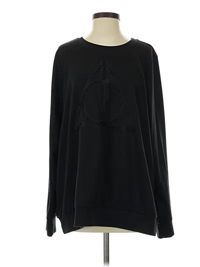Pre-owned Harry Potter Pullover Sweater In Black