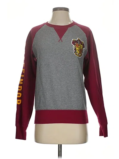 Pre-owned Harry Potter Pullover Sweater In Burgundy