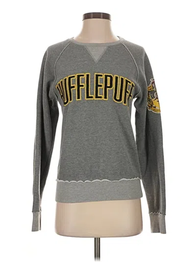 Pre-owned Harry Potter Pullover Sweater In Gray