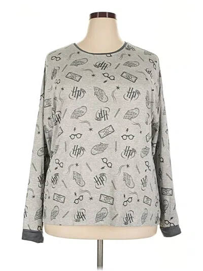 Pre-owned Harry Potter Pullover Sweater In Gray