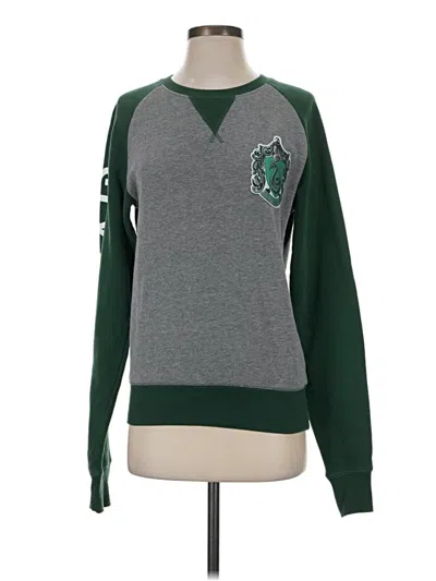 Pre-owned Harry Potter Pullover Sweater In Green