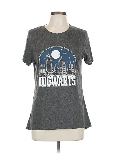 Pre-owned Harry Potter Short Sleeve T-shirt In Gray