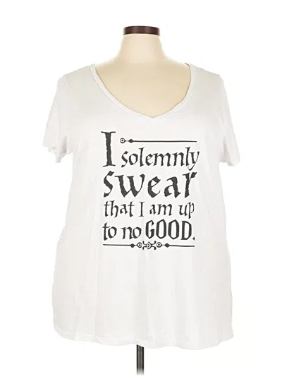 Pre-owned Harry Potter Short Sleeve T-shirt In White