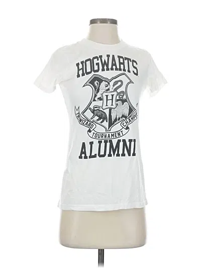 Pre-owned Harry Potter Short Sleeve T-shirt In White